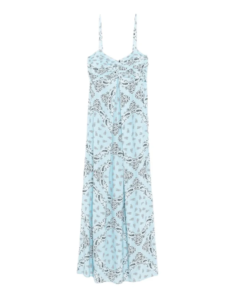 Zadig & Voltaire Kleid Rippie Blau