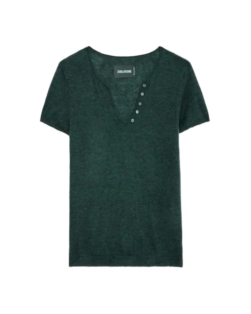 Zadig & Voltaire Pullover Celsy 100% Kaschmir Grün