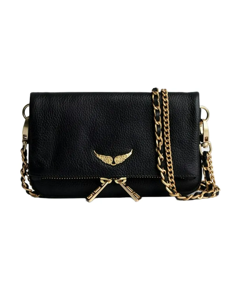 Zadig & Voltaire Rock Mini Clutch Schwarz
