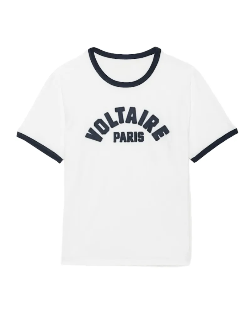 Zadig & Voltaire Woody T-Shirt Weiß