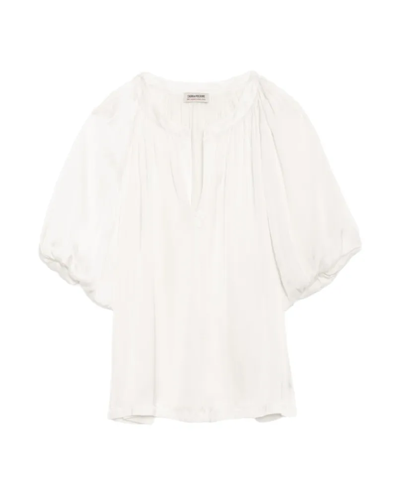 Zadig & Voltaire Bluse Teko Weiß