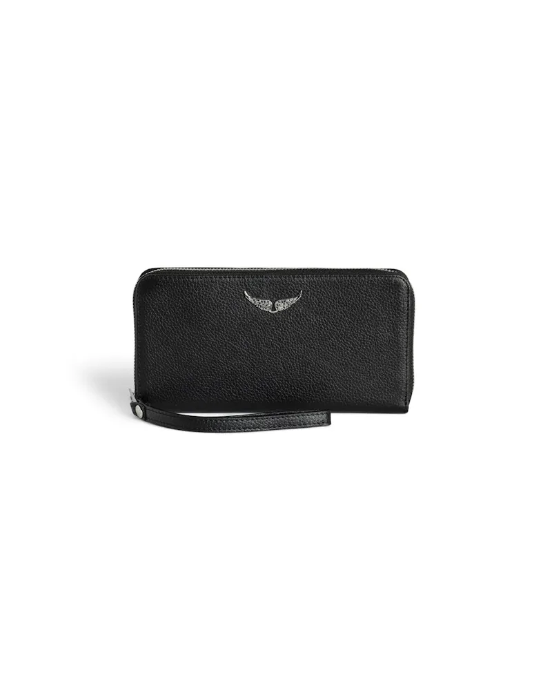 Zadig & Voltaire Brieftasche Compagnon Black