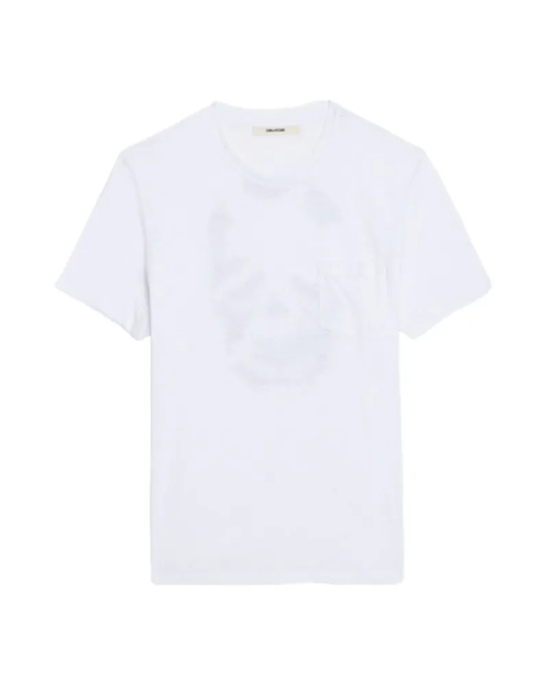 Zadig & Voltaire Stockholm T-Shirt Weiß