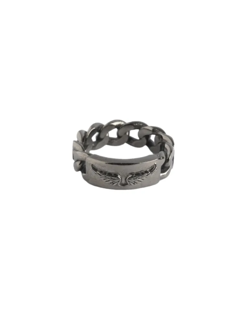 Zadig & Voltaire Ring Chain Grau