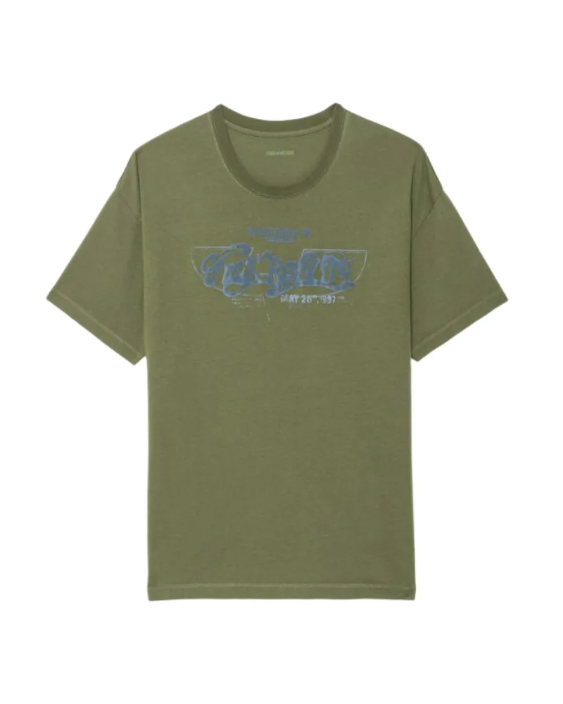 Zadig & Voltaire Toddy T-Shirt Kaki
