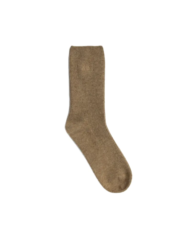 Zadig & Voltaire Socken Nacky 100% Kaschmir Braun