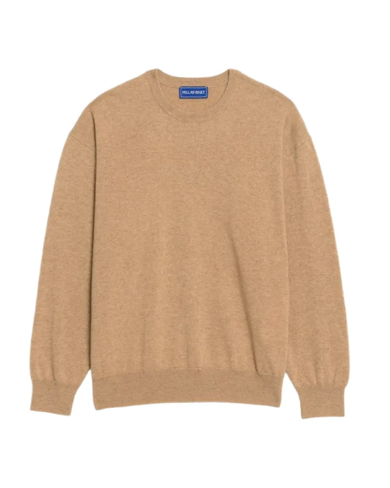Zadig & Voltaire Pullover Overfavo 100% Kaschmir Beige