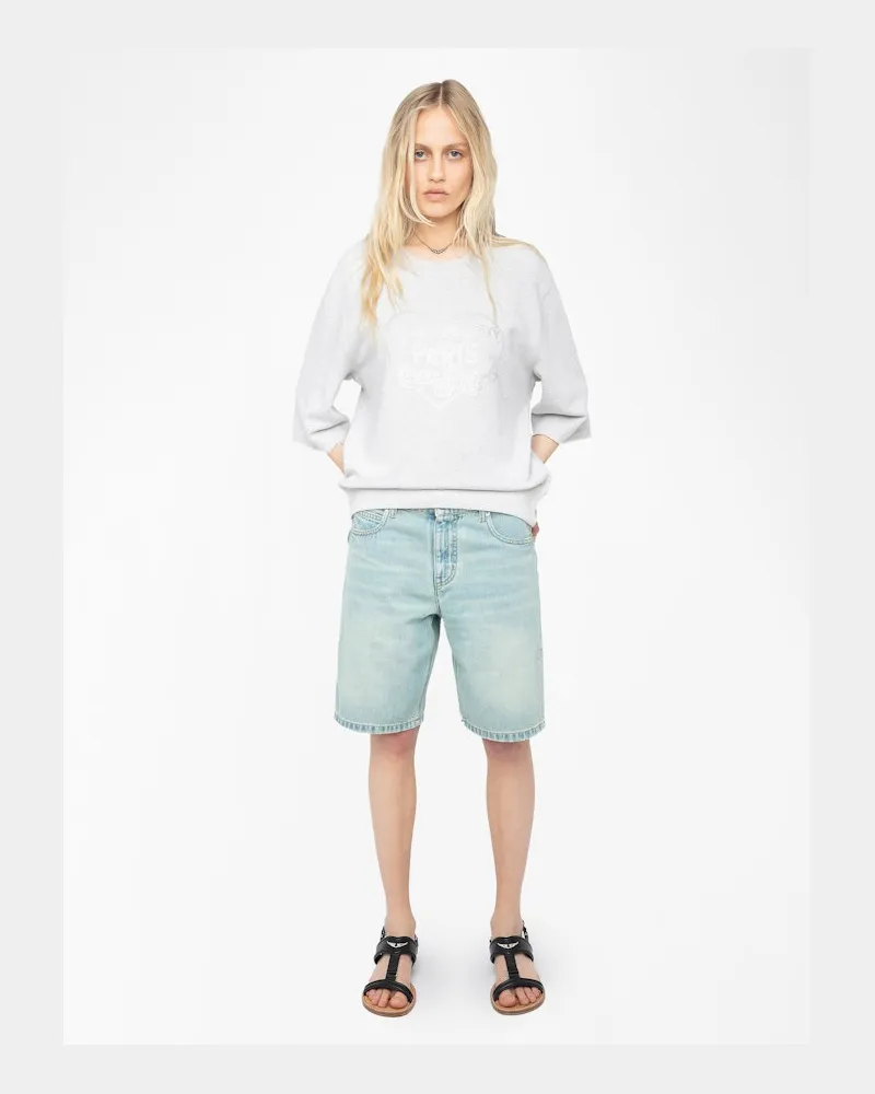 Zadig & Voltaire Sweatshirt Edmond Gris
