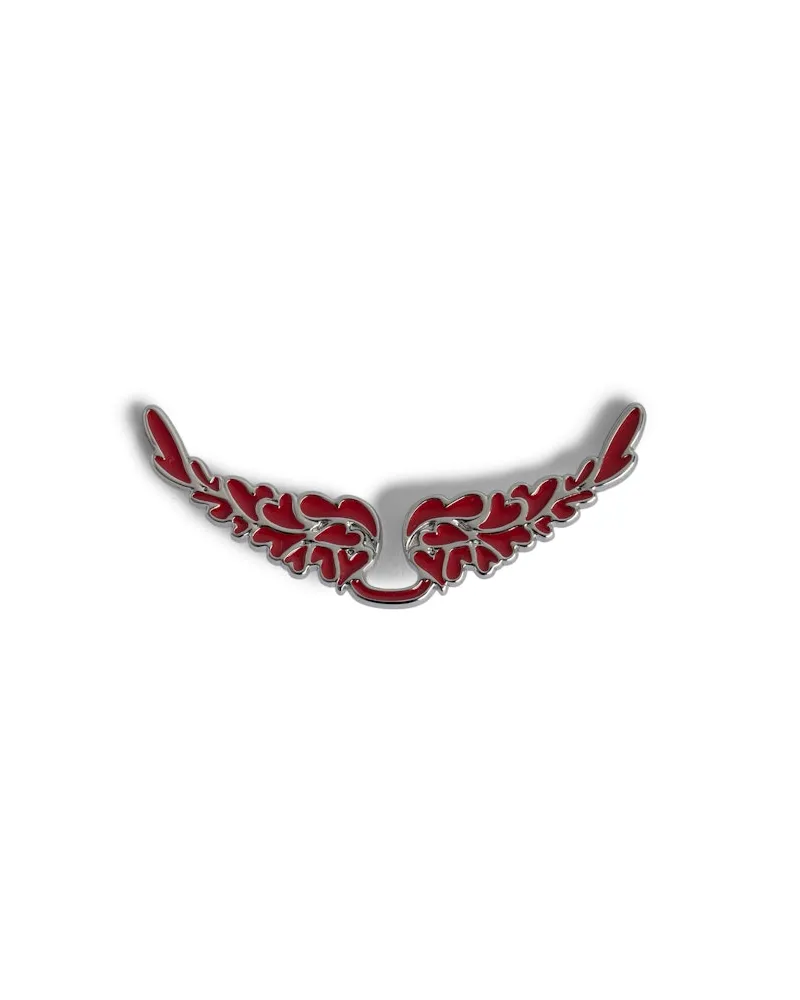 Zadig & Voltaire Charm Swing Your Wings Hearts Shiny