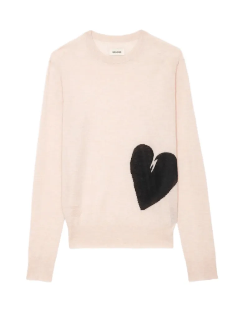 Zadig & Voltaire Pullover Pravis 100% Kaschmir Rosa