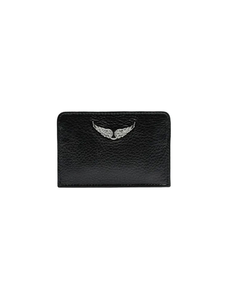 Zadig & Voltaire ZV Pass Kartenhalter Schwarz