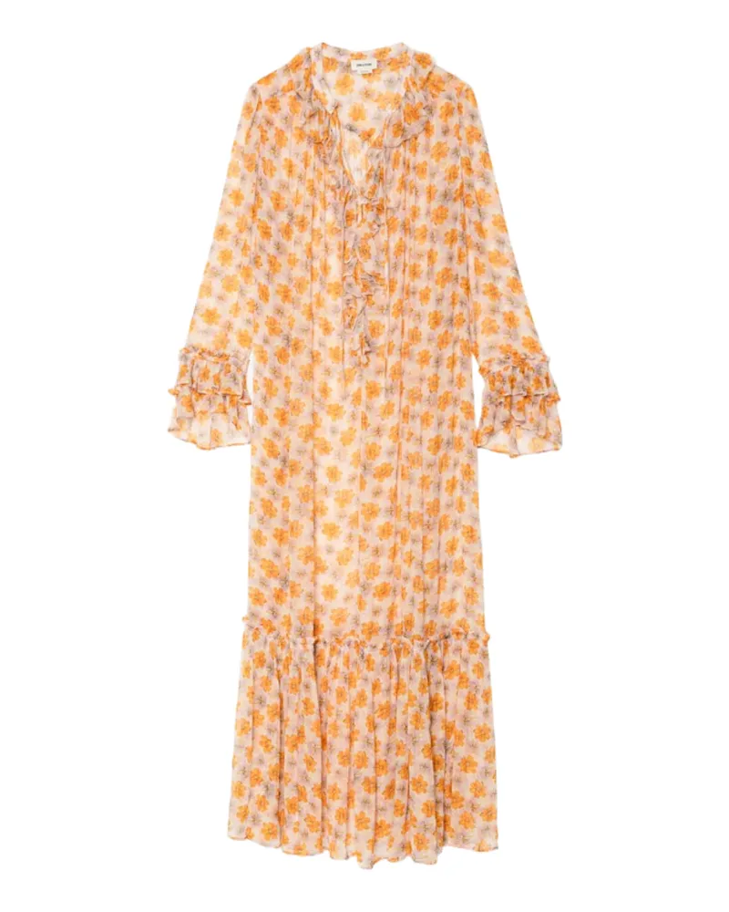 Zadig & Voltaire Kleid Ralicel Beige