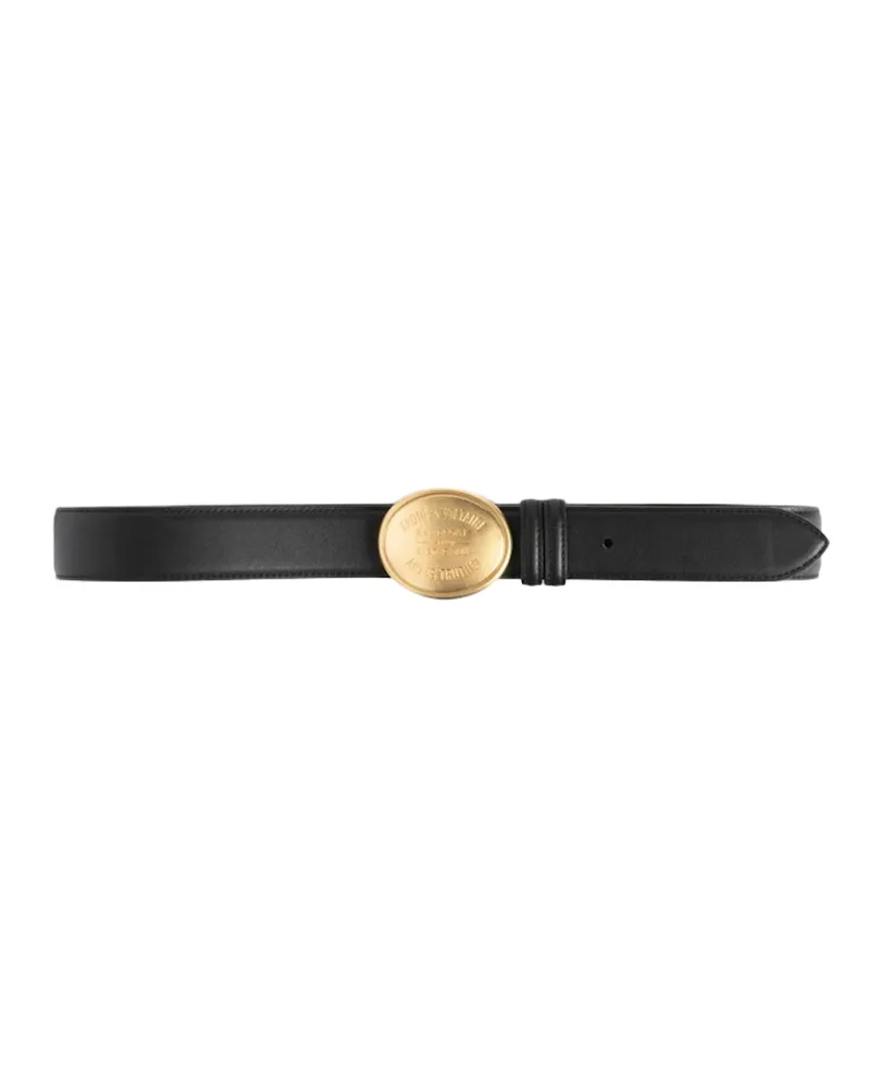 Zadig & Voltaire Colter Gürtel 35 Mm Schwarz