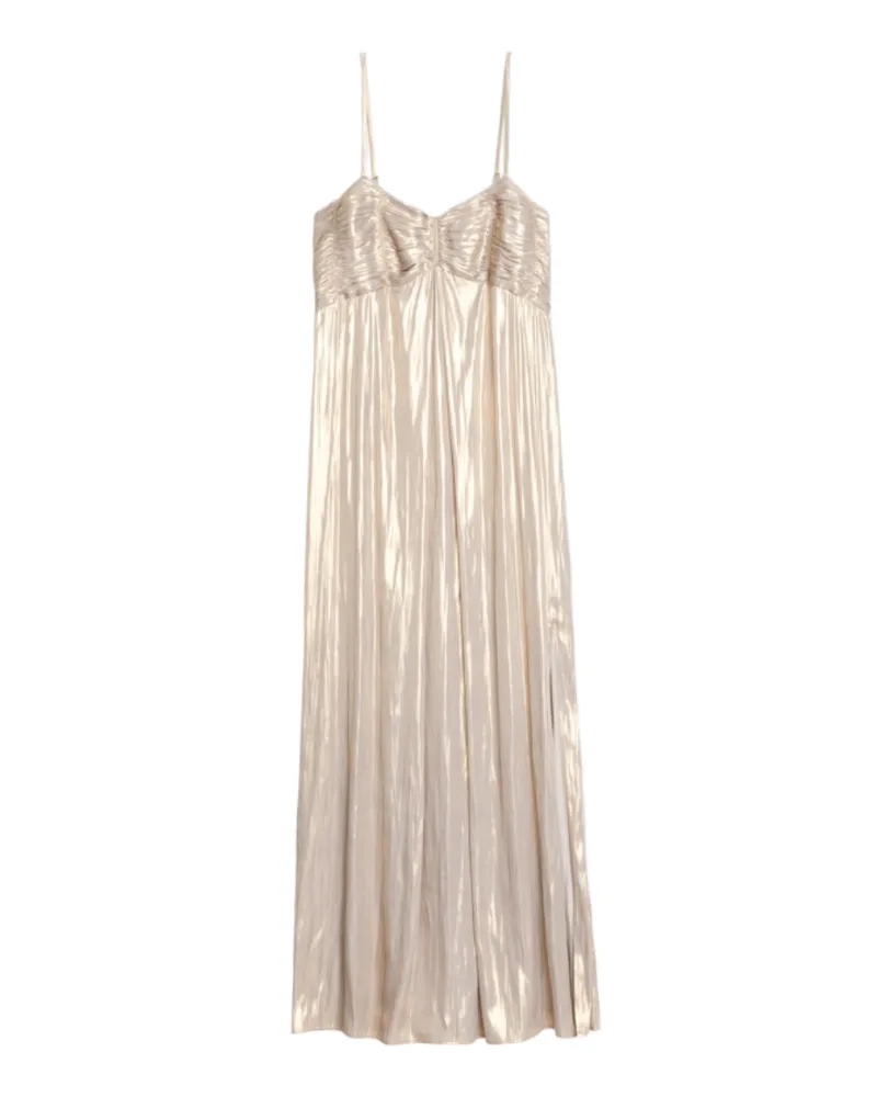 Zadig & Voltaire Kleid Rippie Satin Gold