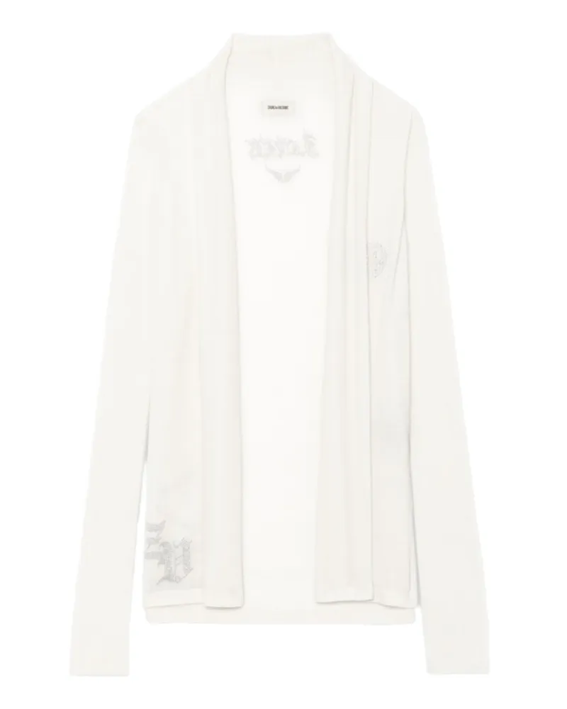 Zadig & Voltaire Cardigan Robyn 100% Kaschmir Beige