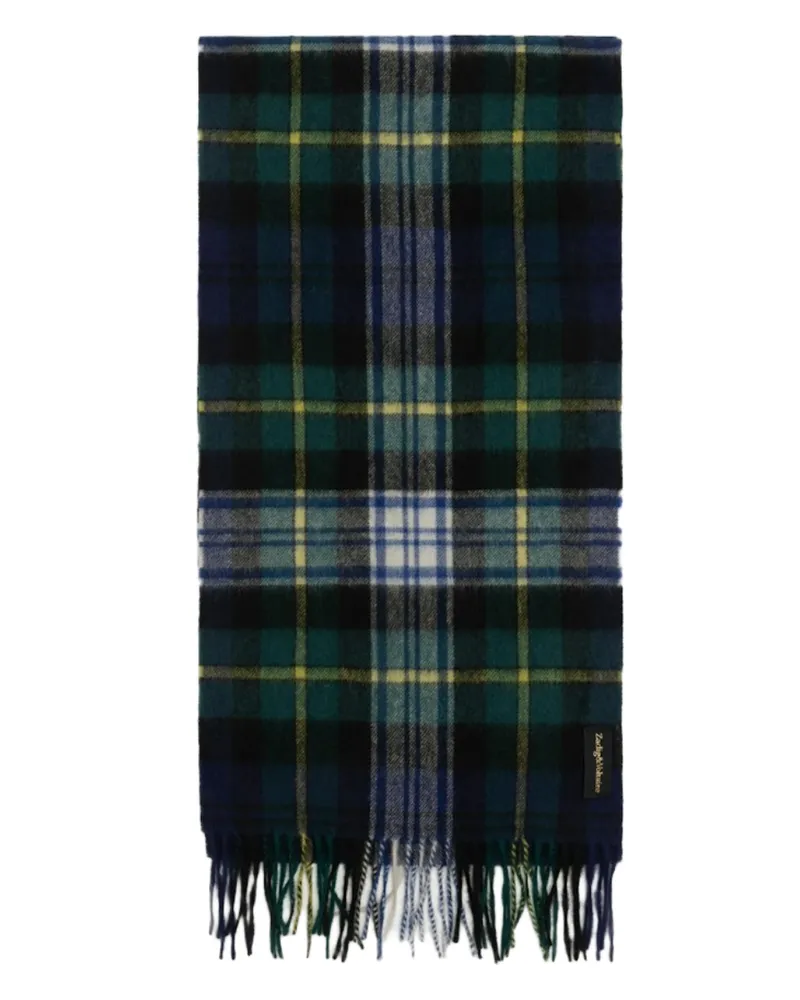 Zadig & Voltaire Tartan Schal Blau
