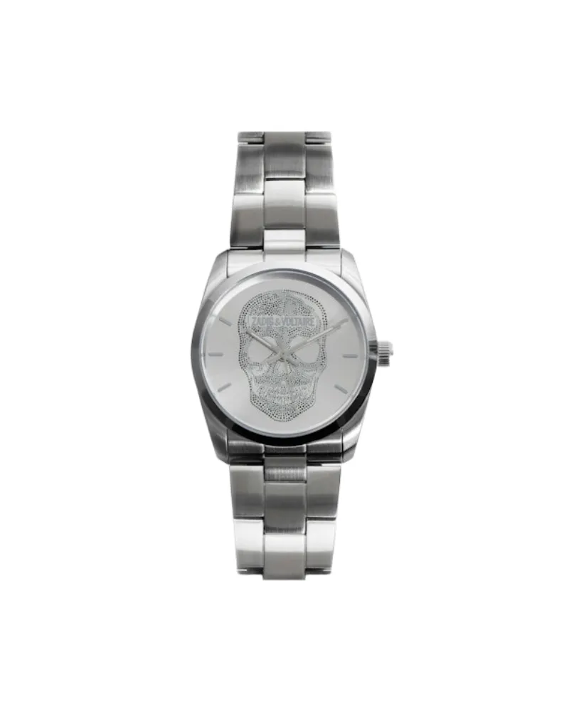 Zadig & Voltaire Zadig Skull Uhr Grau