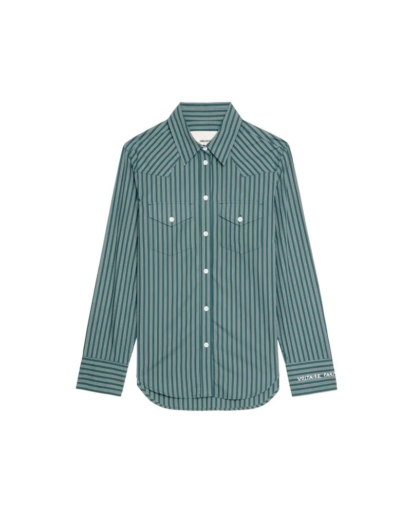 Zadig & Voltaire Hemd Thelma Emerald