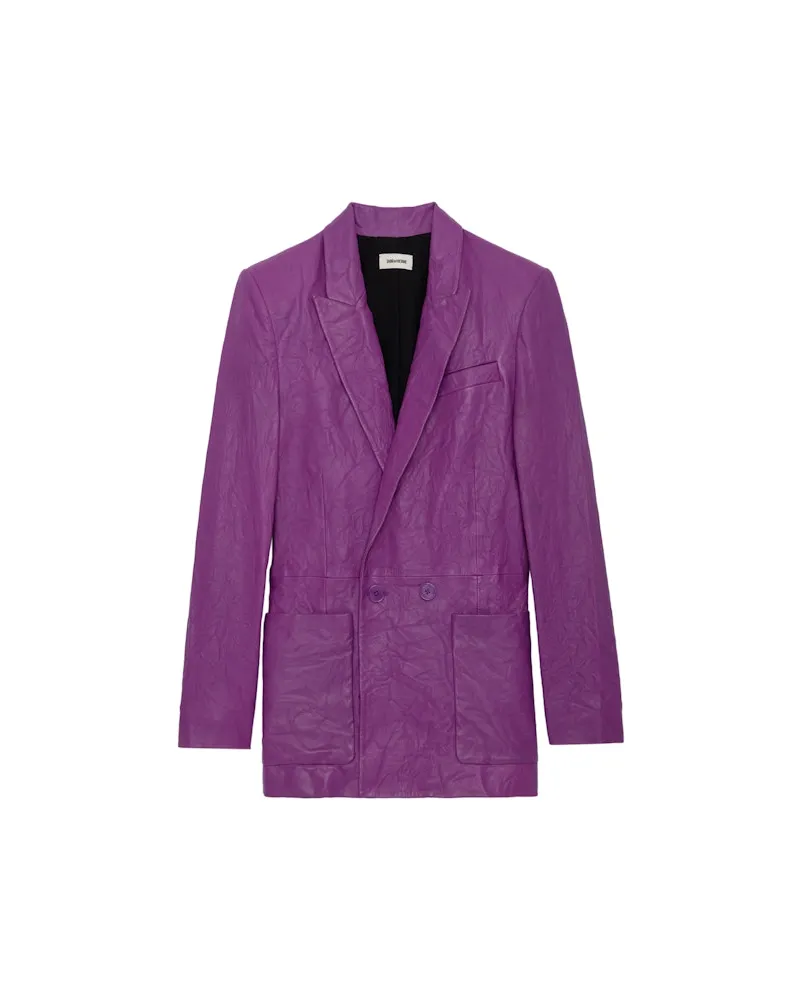 Zadig & Voltaire Blazer Visko 100% Knitterleder Goa