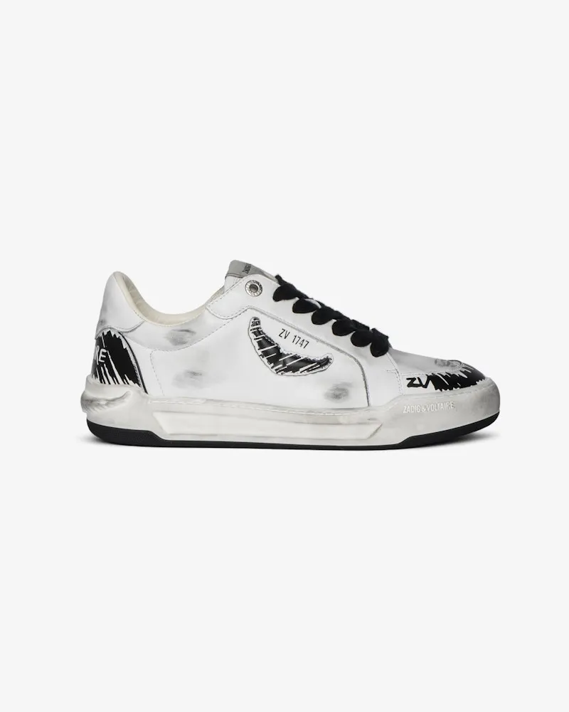 Zadig & Voltaire Sneakers Basses Fly Wings White