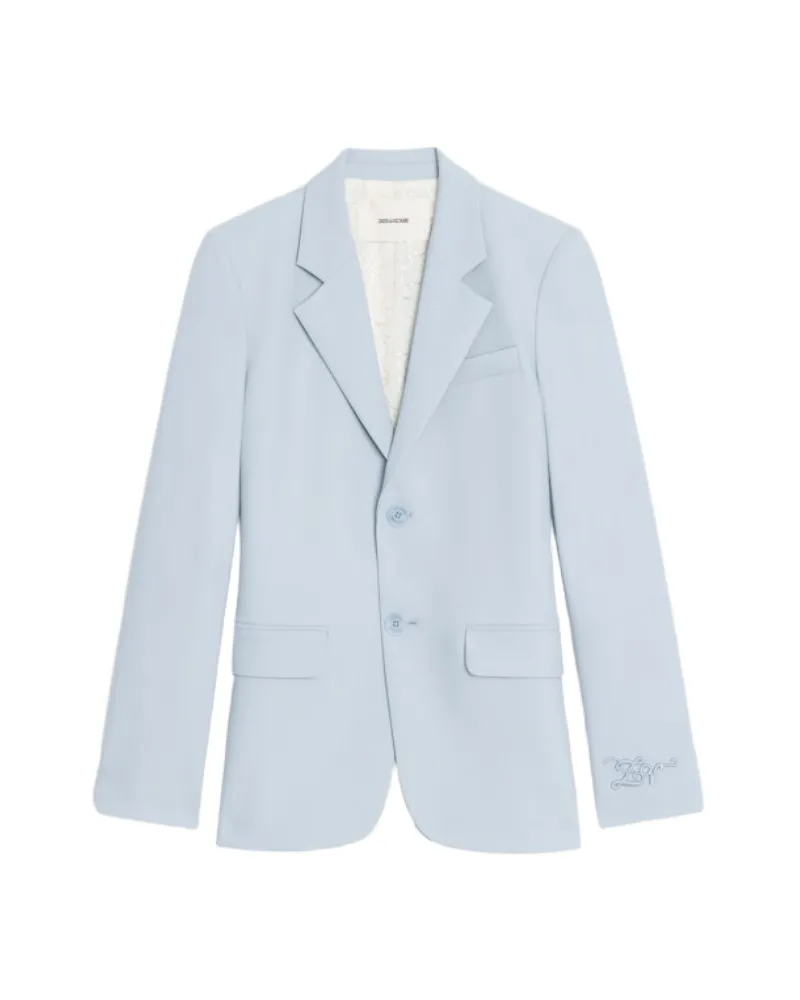Zadig & Voltaire Blazer Vanille Blau