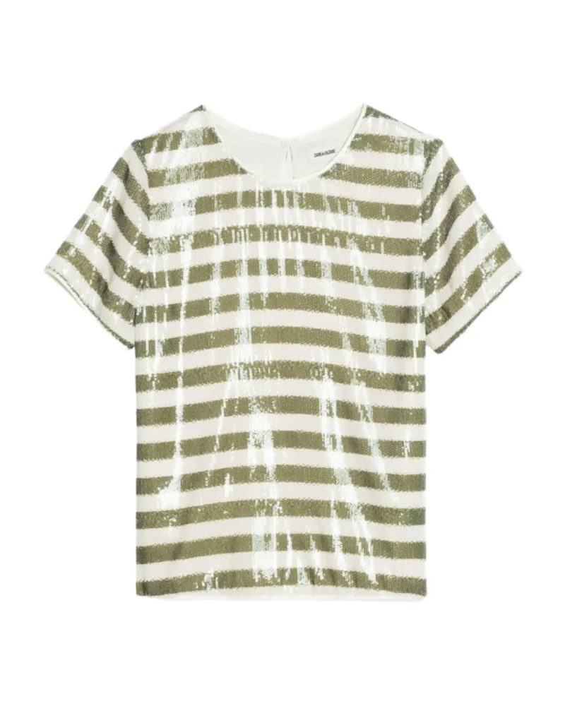 Zadig & Voltaire Top Tchao Grün