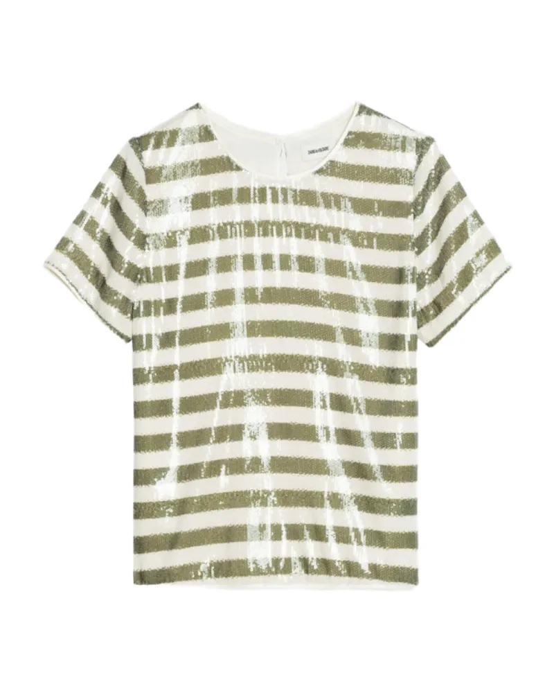 Zadig & Voltaire Top Tchao Grün
