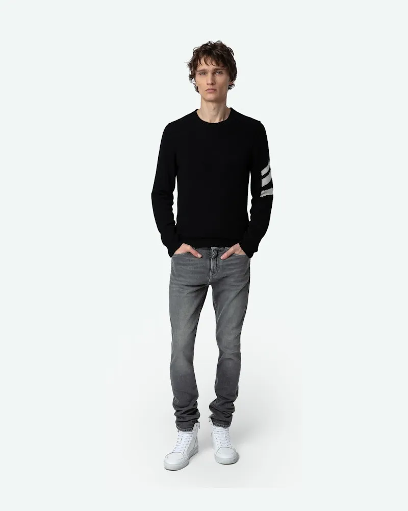 Zadig & Voltaire Jean Mick Grau
