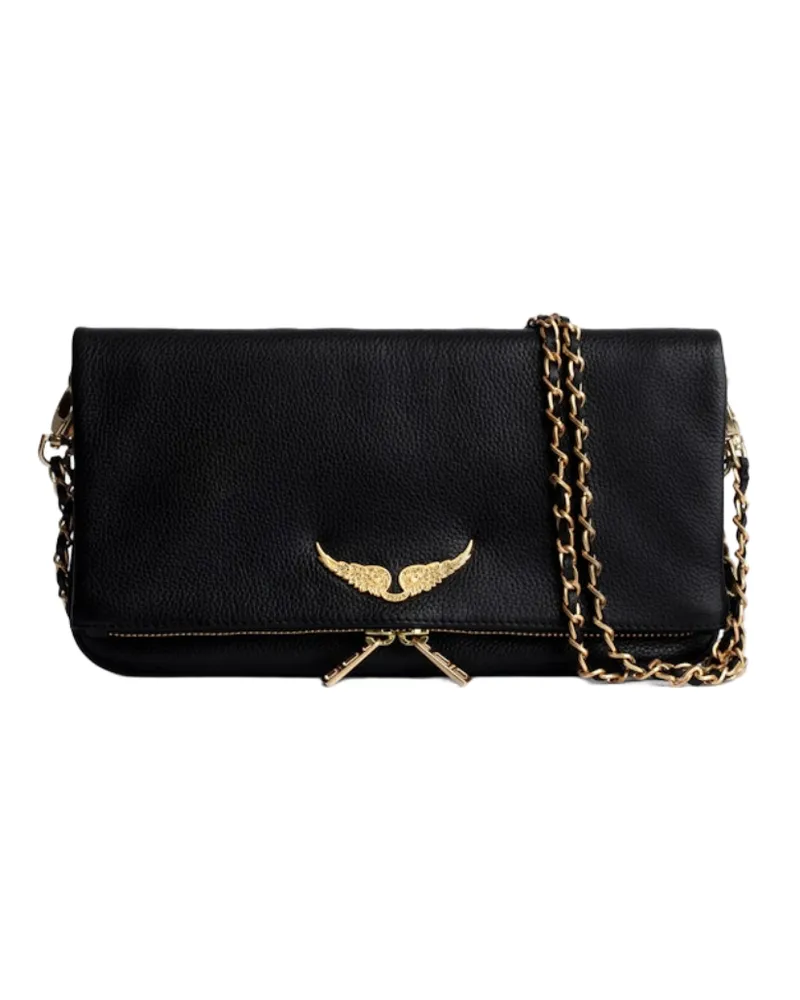 Zadig & Voltaire Clutch Rock Schwarz