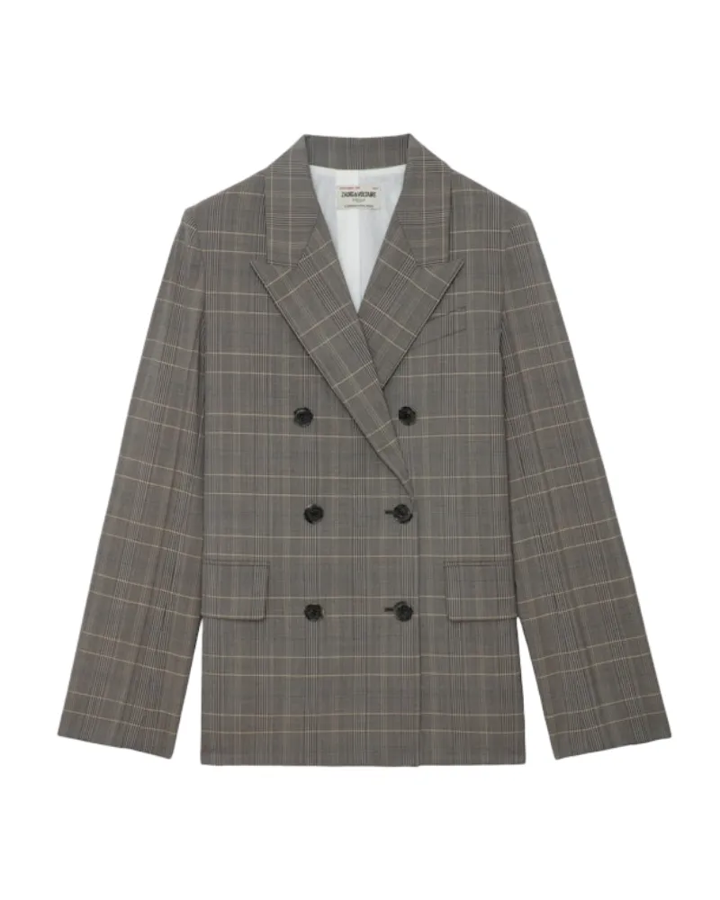 Zadig & Voltaire Blazer Vaena Grau