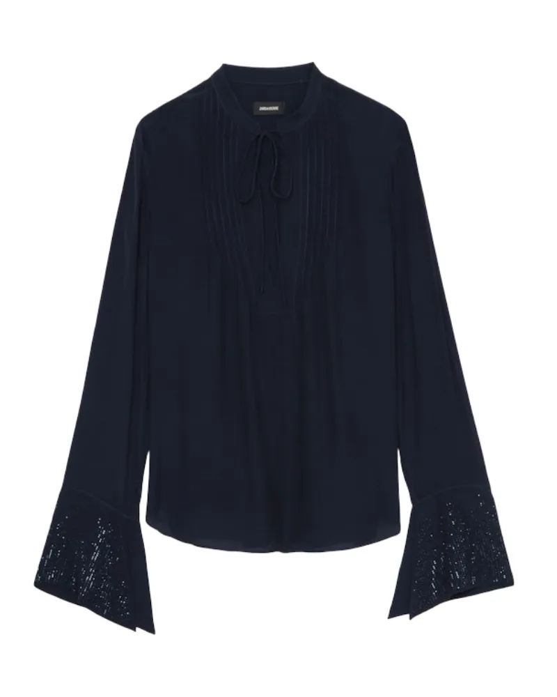 Zadig & Voltaire Bluse Taika Blau