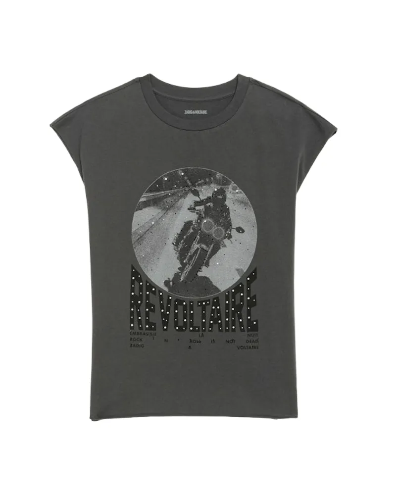 Zadig & Voltaire Cloe Top Grau