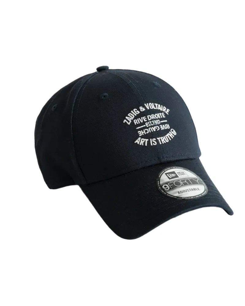 Zadig & Voltaire New Era X ZV Blason Kappe Blau