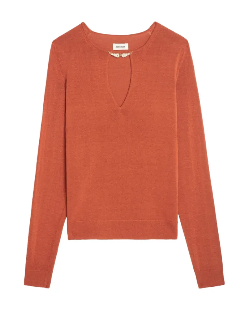 Zadig & Voltaire Pullover Sayan Orange