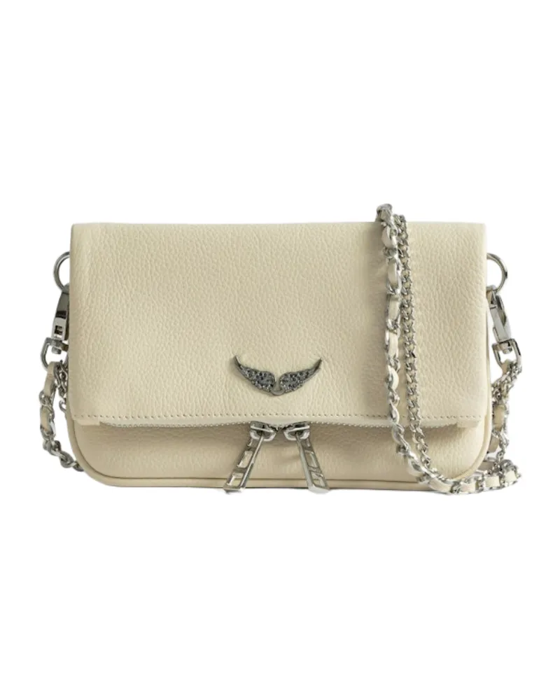 Zadig & Voltaire Rock Nano Clutch Weiß