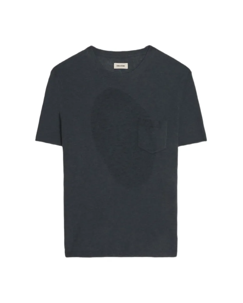 Zadig & Voltaire Pullover Jimmy 100% Kaschmir Blau