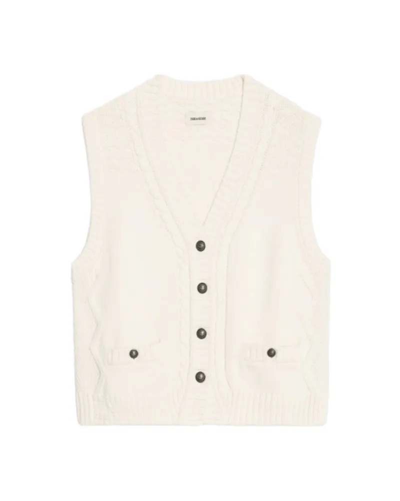 Zadig & Voltaire Weste Mally Beige