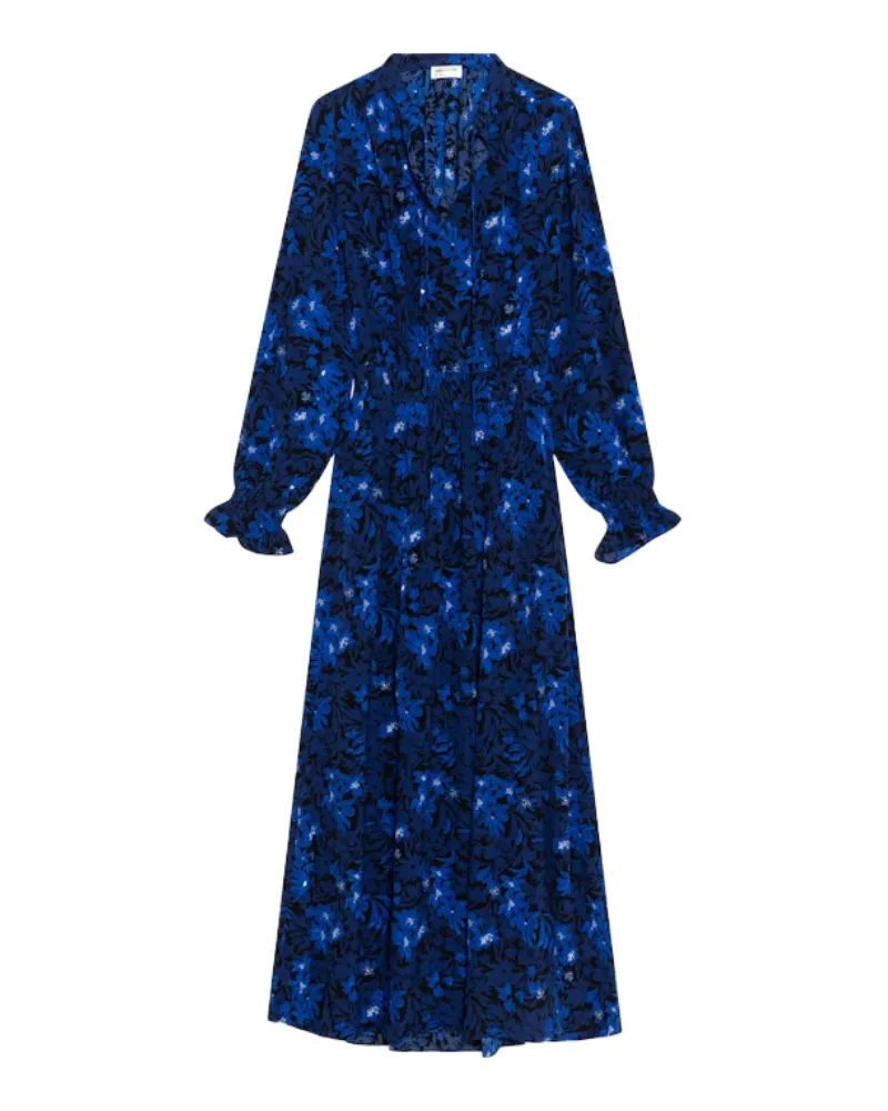 Zadig & Voltaire Rayado Kleid Blau