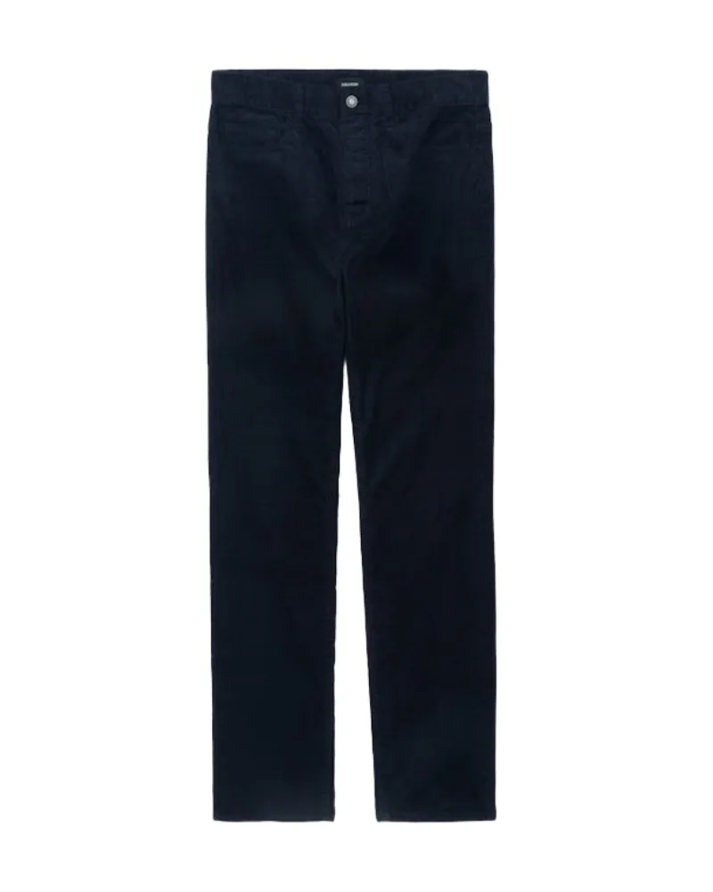 Zadig & Voltaire Steeve Hose Samt Blau