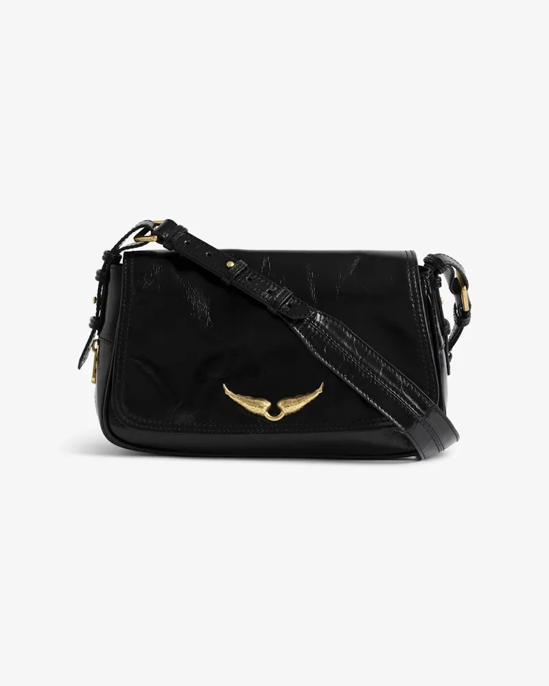 Zadig & Voltaire Tasche Le Zouzou Vintage Patent Black