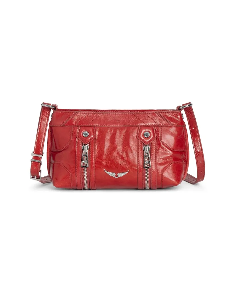 Zadig & Voltaire Sunny Mood Vintage Patent Tasche Rot