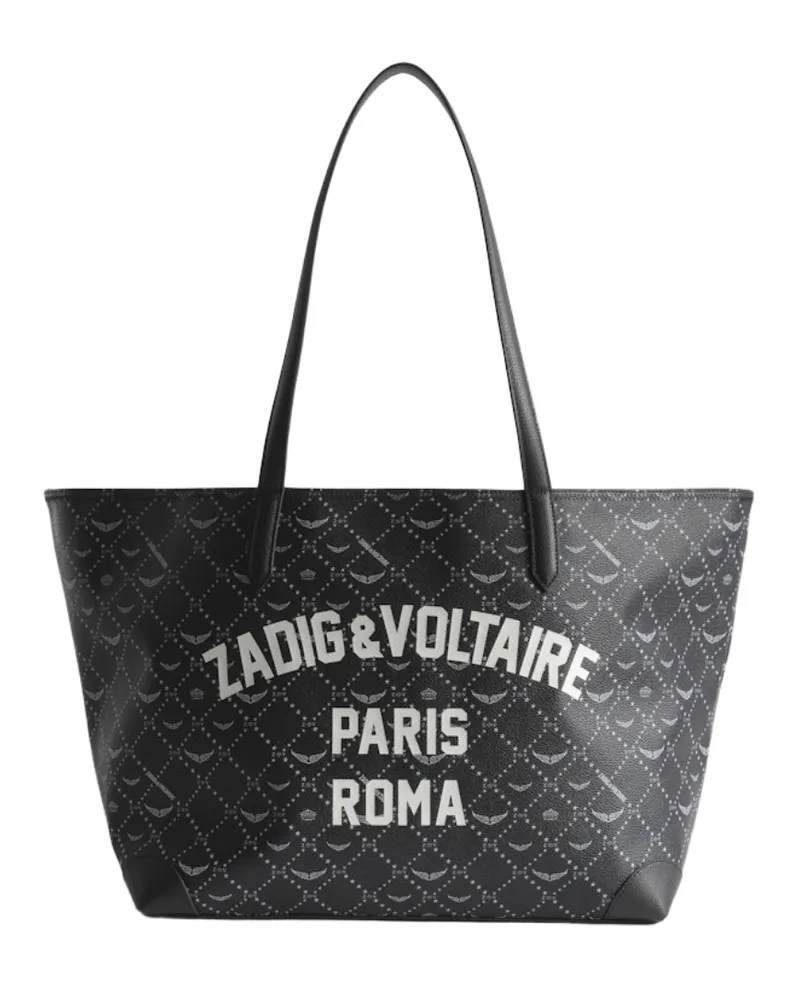 Zadig & Voltaire Z Shopper XL Resort Roma Tasche Schwarz