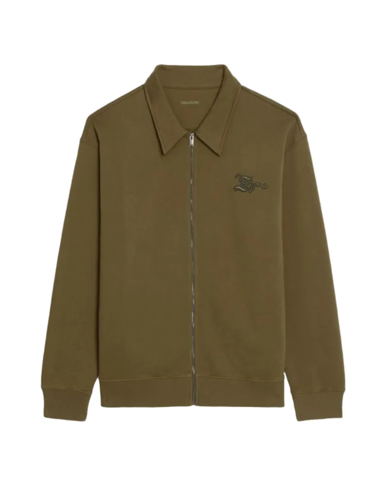 Zadig & Voltaire Sweatshirt Moyaz Grün