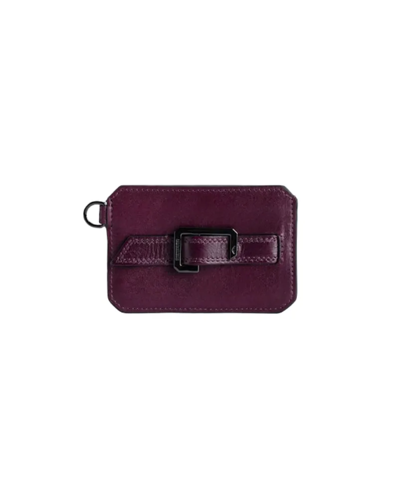 Zadig & Voltaire Kartenetui Le Cecilia Pass Lila