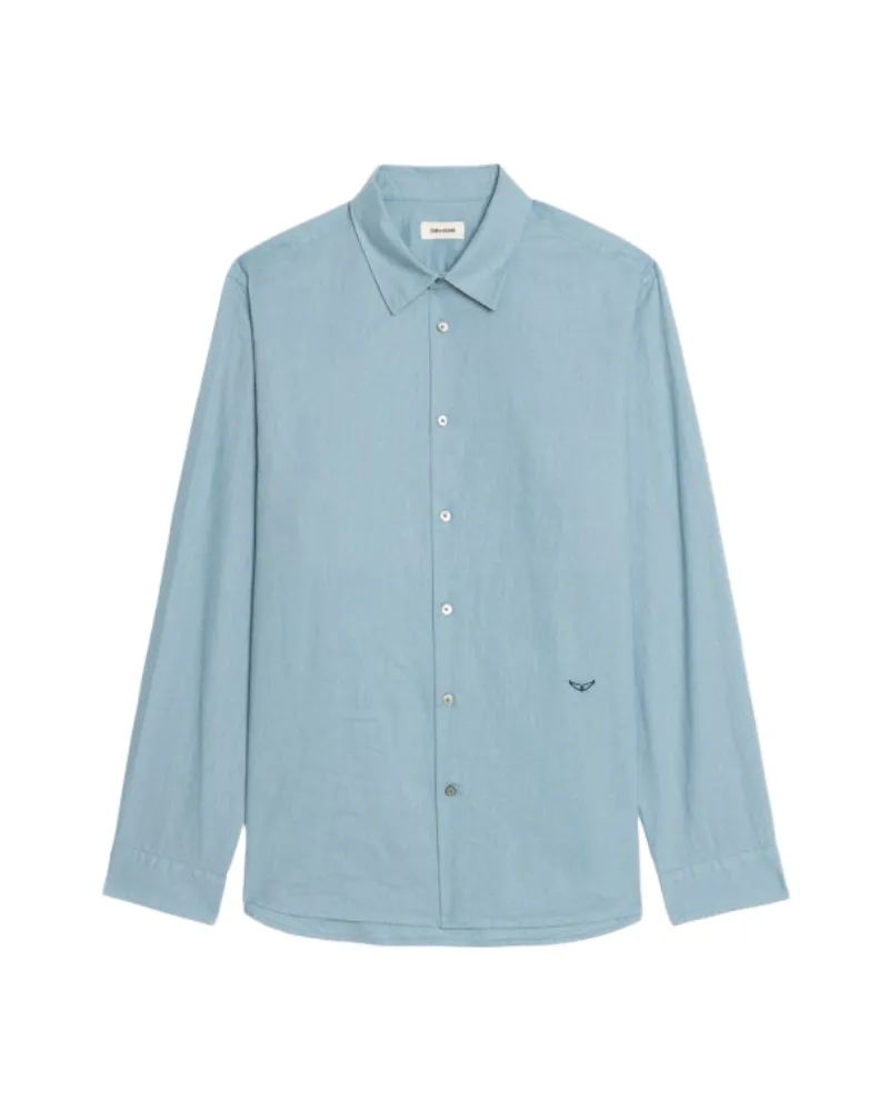 Zadig & Voltaire Sid Hemd Blau