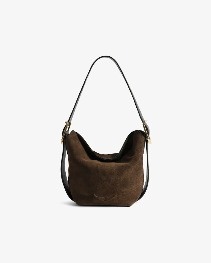 Zadig & Voltaire Baby Jane Suede Tasche Braun