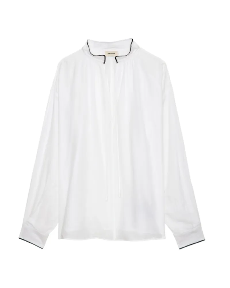 Zadig & Voltaire Bluse Troene Weiß