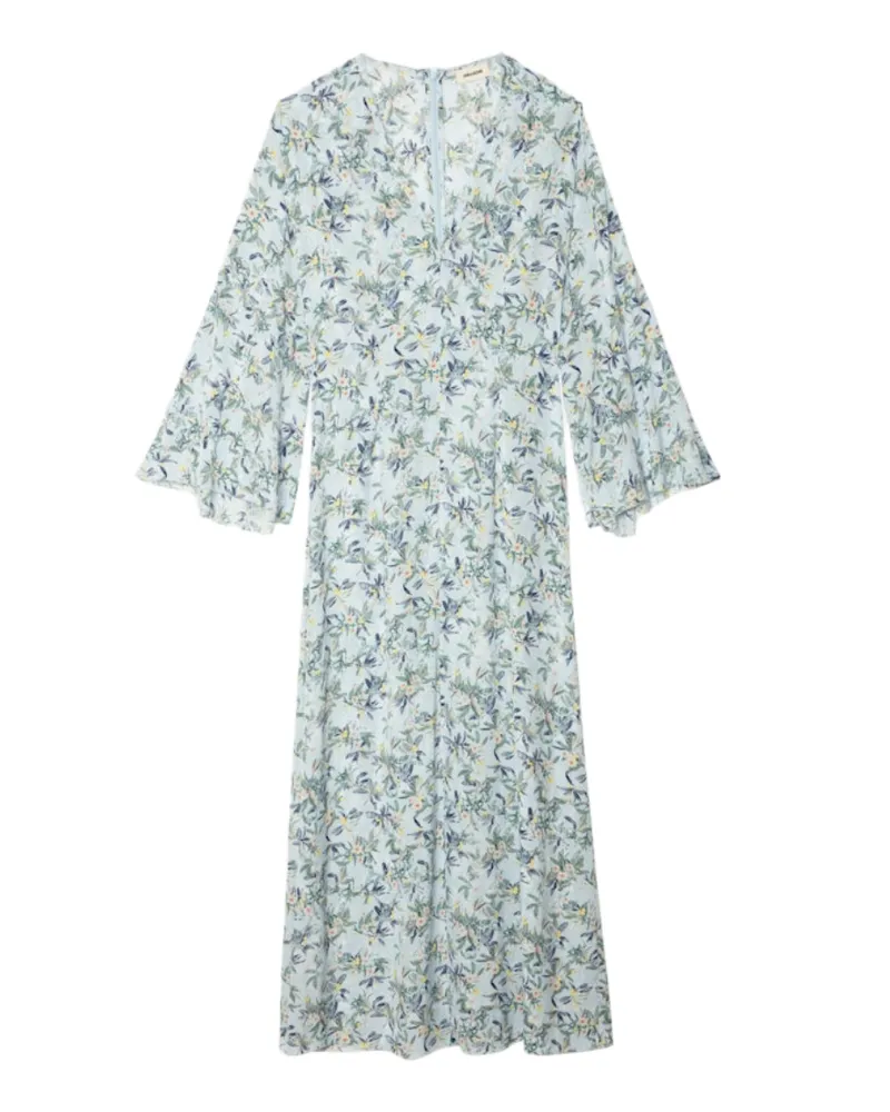 Zadig & Voltaire Rasato Kleid Blau