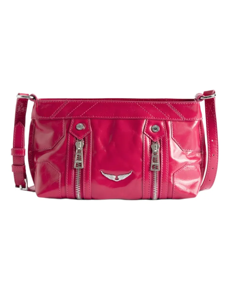 Zadig & Voltaire Sunny Mood Vintage Patent Tasche Rosa
