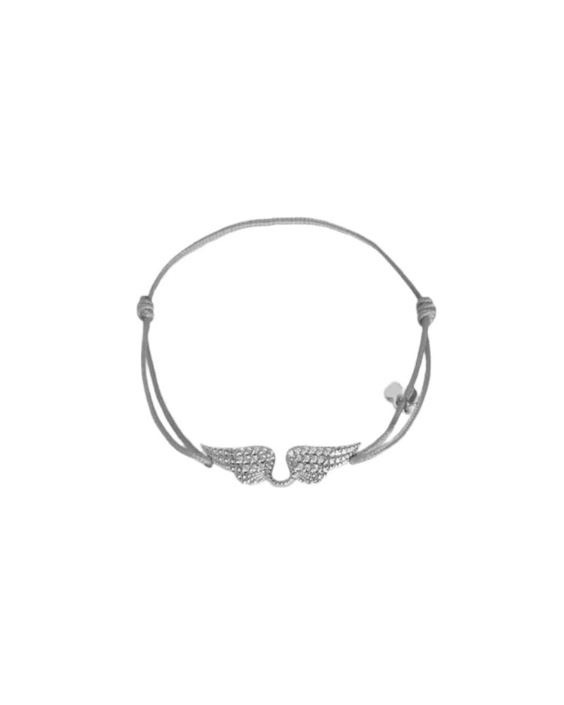 Zadig & Voltaire Bracelet Zadig Link Rock Grau